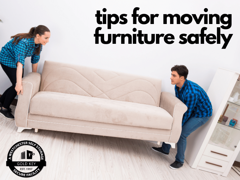 tips for moving furniture Sleepy Hollow Self Storage